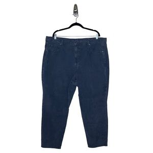 American Eagle Mom Jean Super Stretch Grey Corduroy Size 22